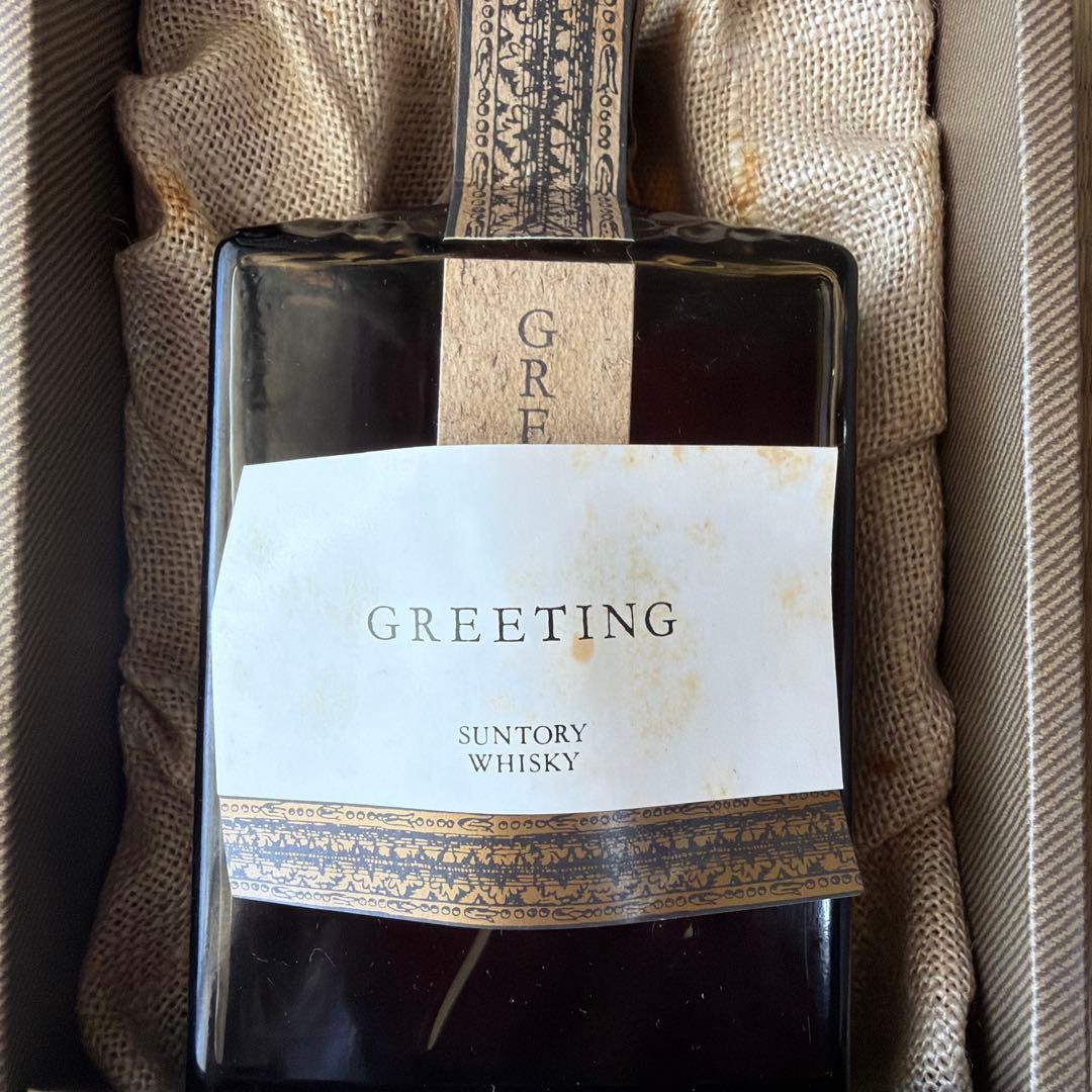 サントリー ウィスキー GREETING グリーティング 720ml 43% - メルカリ