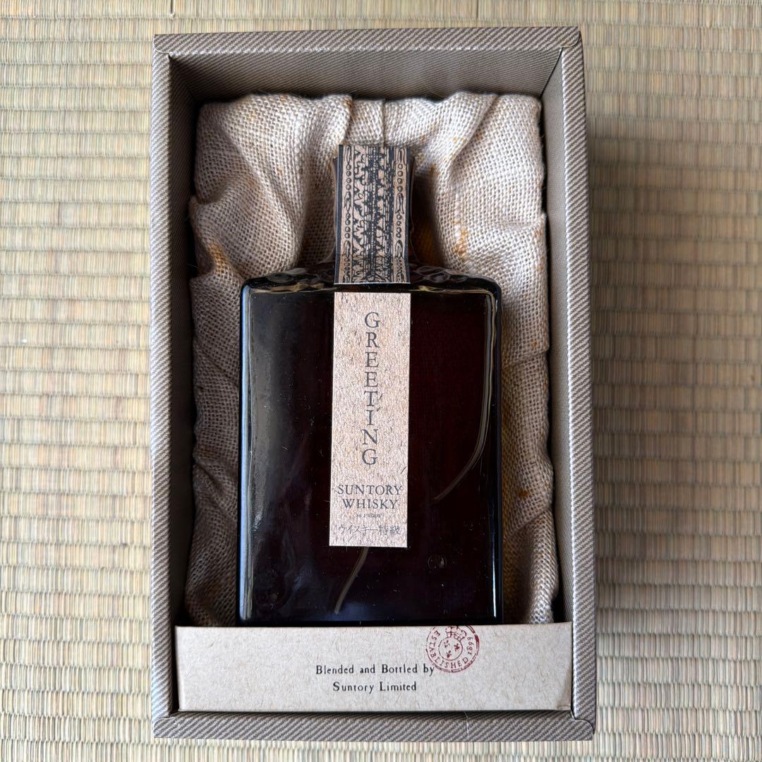 サントリー ウィスキー GREETING グリーティング 720ml 43% - メルカリ