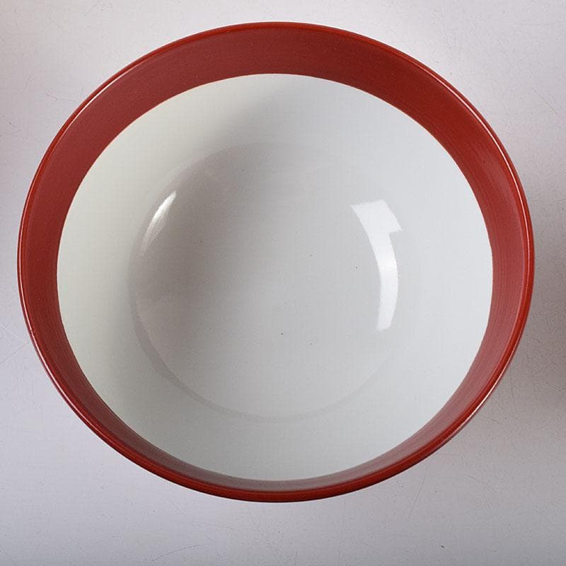 和食器　松谷窯　内染付　陶漆　蓋物　蓋碗　５客　共箱　M　R8058C