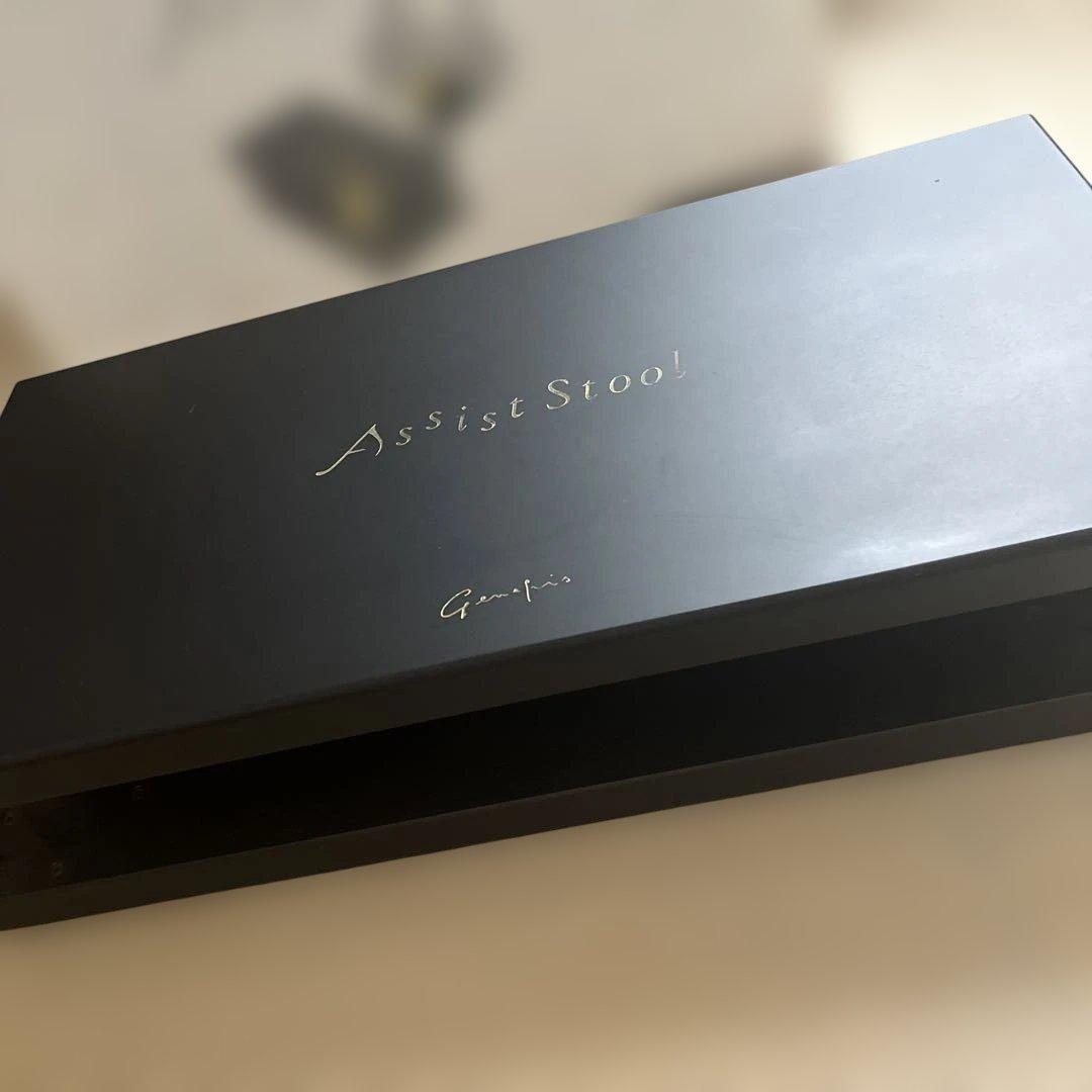 【専用】ジェネピス アシストスツール ピアノ足台　ピアノ補助 (ブラック)
