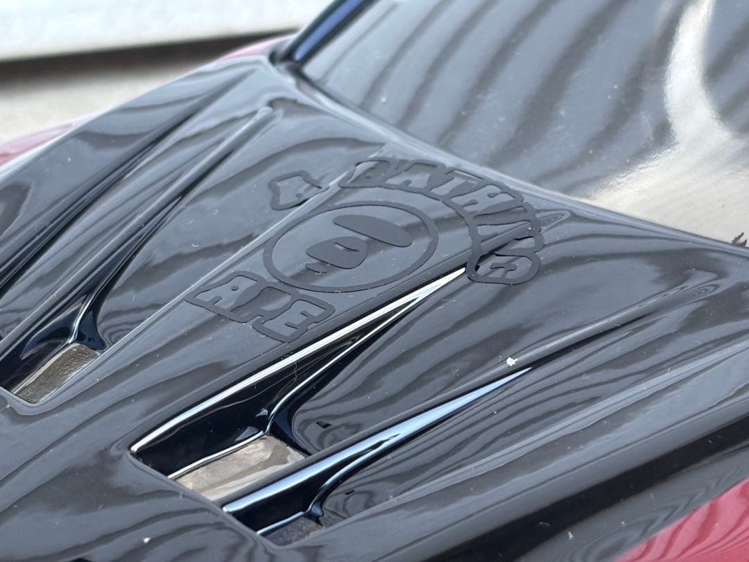 ラジコンボディ TETSUJIN R35 GT-R リバティーウォーク 塗装済