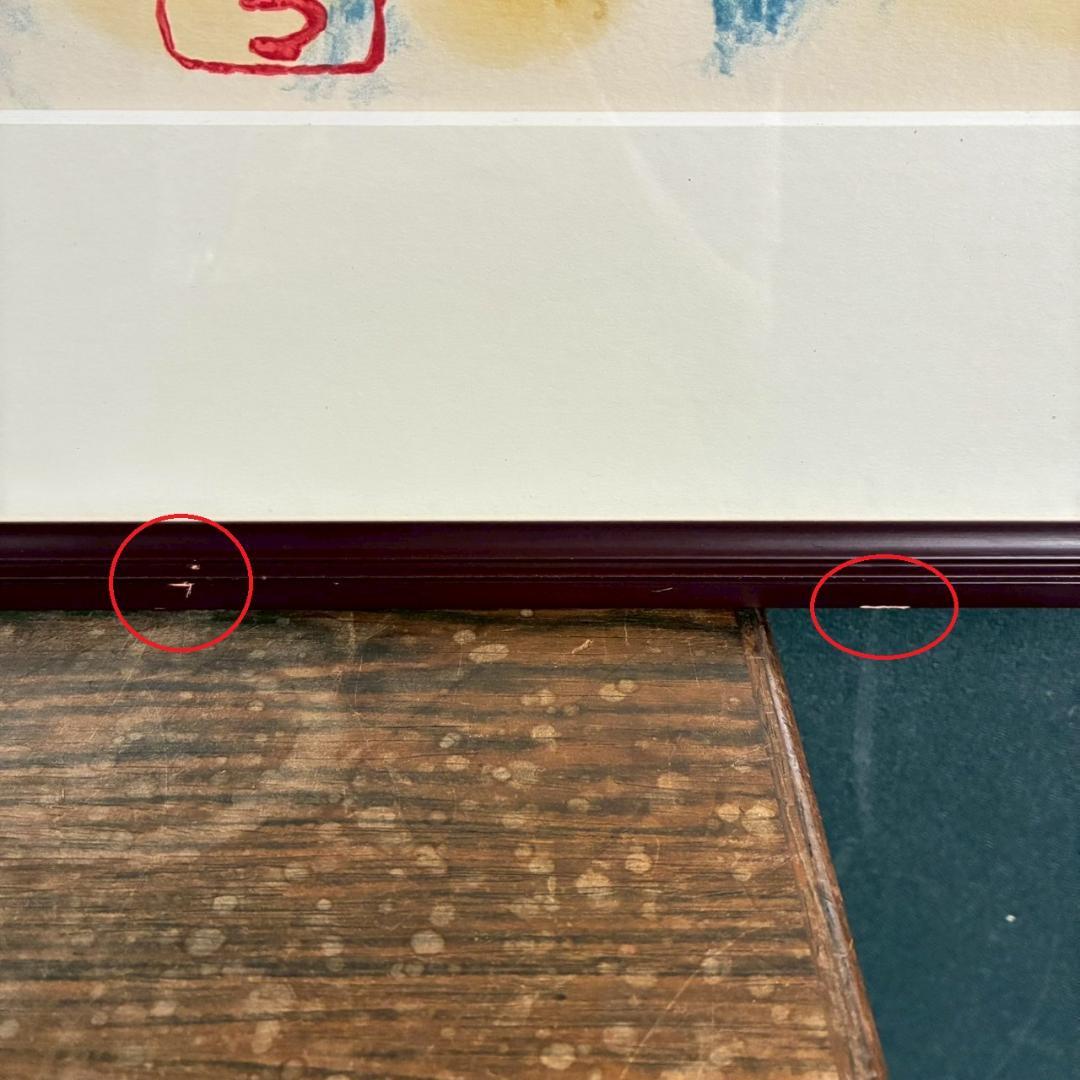 美品 前田青邨「薔薇」リトグラフ 前田すゑ承認印・証明シール・日本