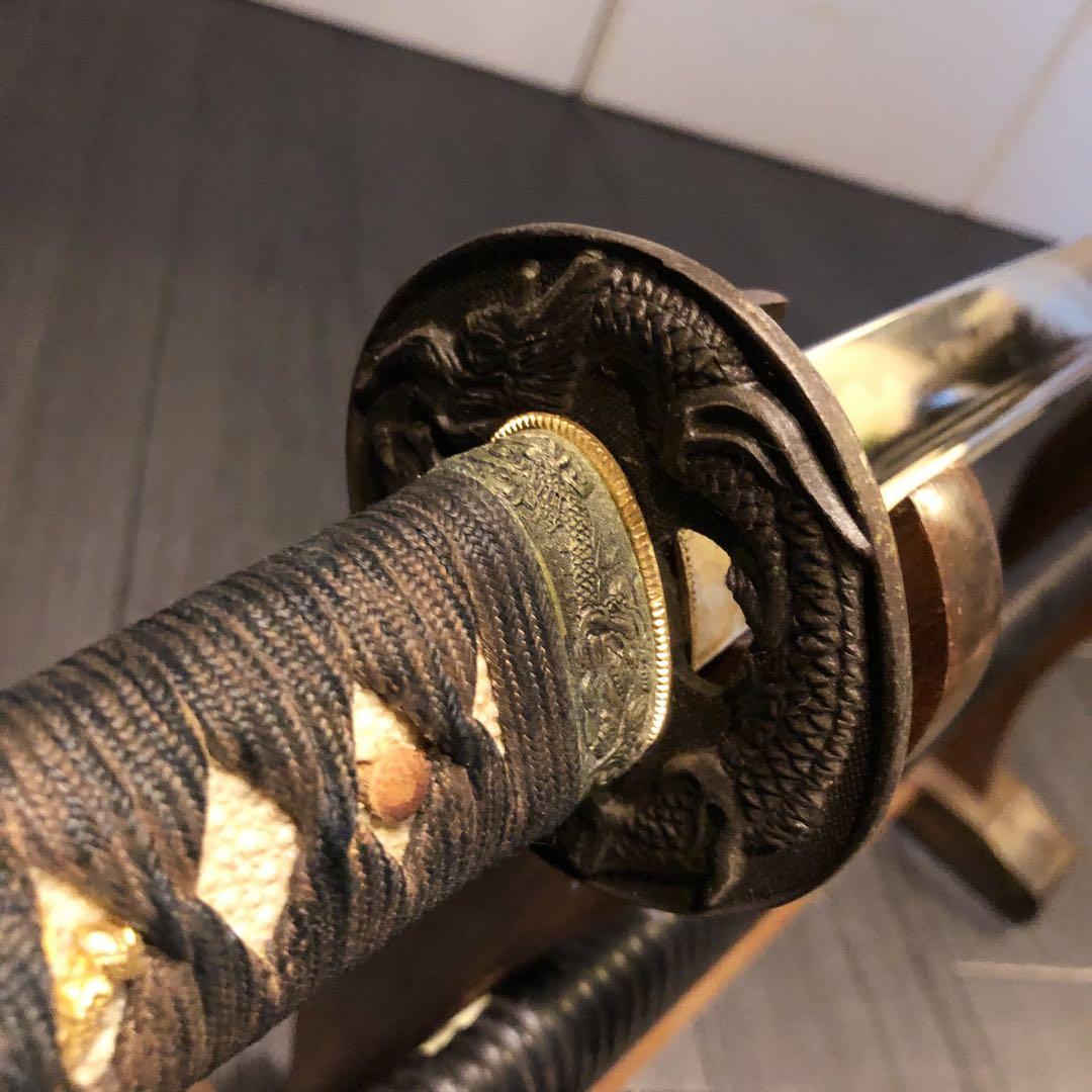 本格模造刀　居合刀　樋入り刀身　亜合金刀身　刀