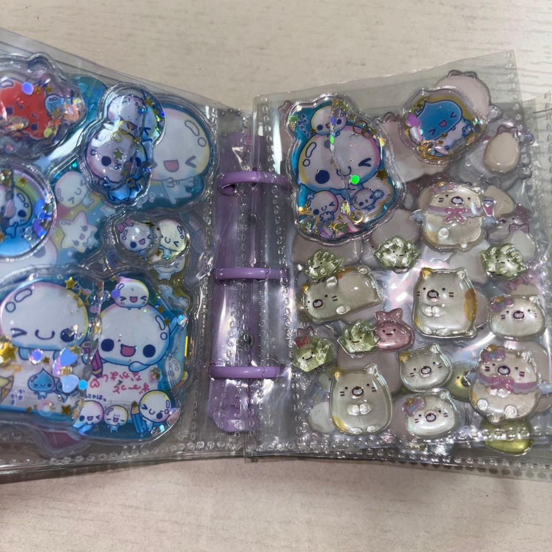 シール帳 完成品 ボンボンドロップシール すみっコぐらし ウォーターシール