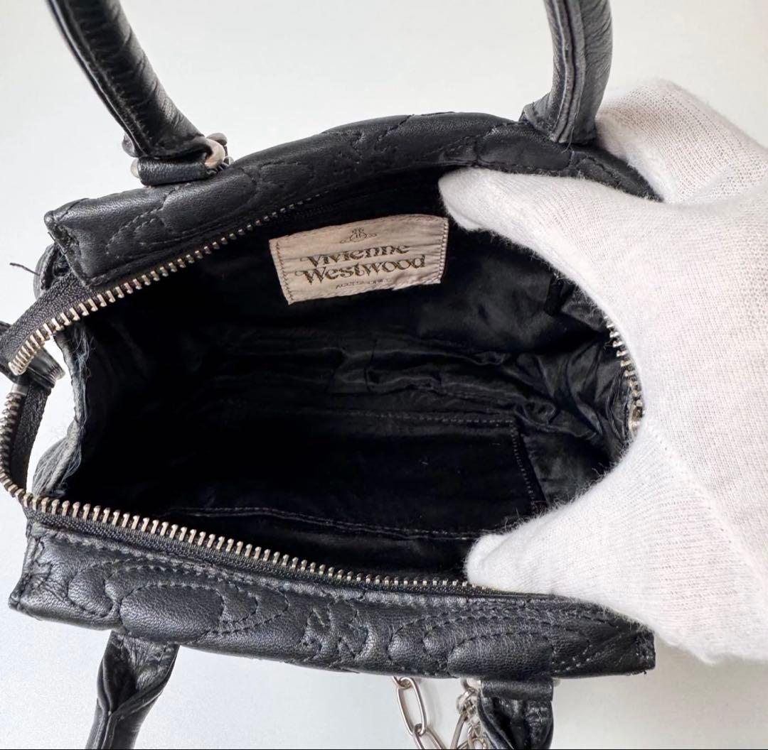 Vivienne Westwoodハンドバッグチェーン安全ピン　希少アイテム