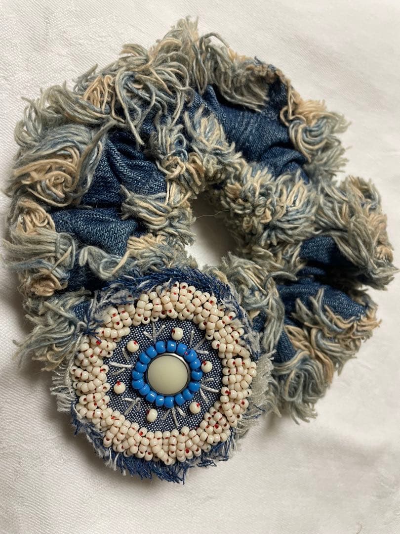 キャピタル小物　ボロブレスレット2点　裂編み製品