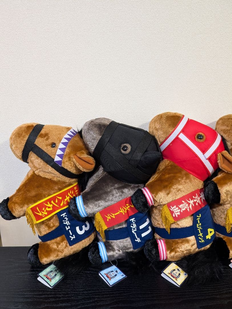 サラブレッドコレクションふわふわBIGぬいぐるみ5頭セット