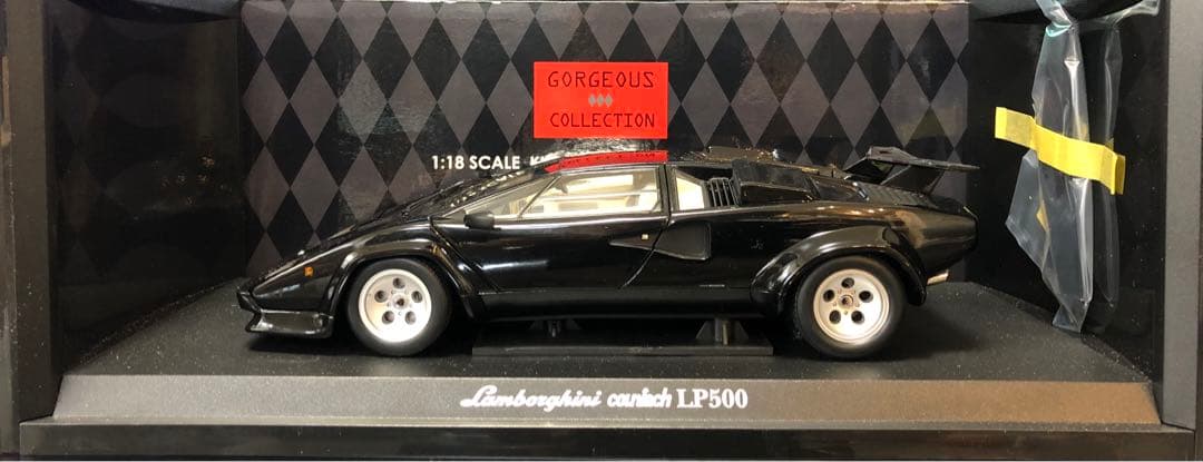 ランボルギーニ カウンタック LP500 1/18 ブラック 京商