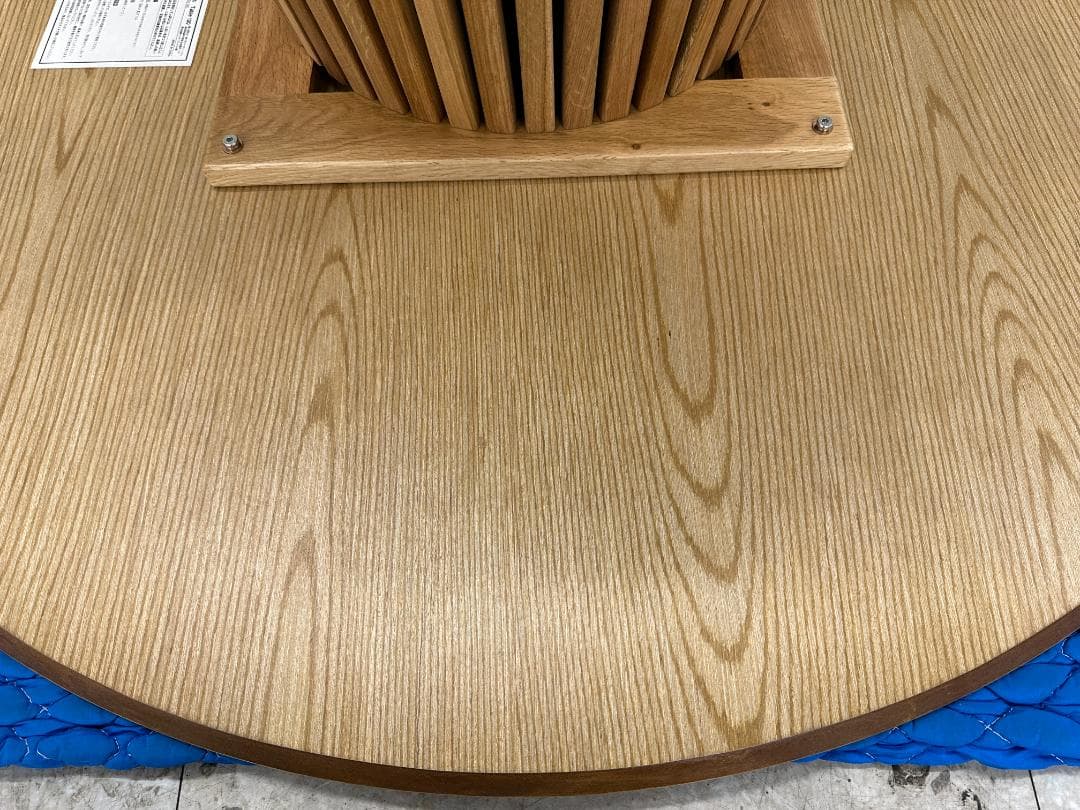 LOWYA　円形ダイニングテーブル　Sakunorb Table120　ブラウン