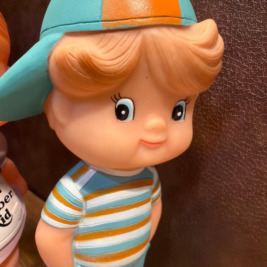 ビンテージ　ガーバーキッドドールガール&ボーイ アドバタイジングフィギュアセット