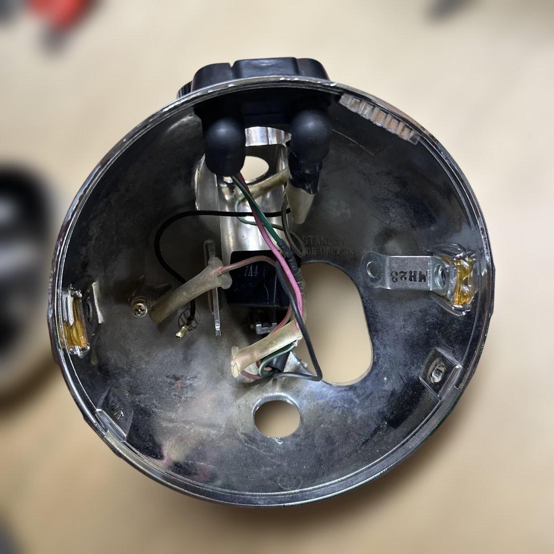 R*u様 マーシャル HONDA イエローライト メッキケース エイプ APE-新型