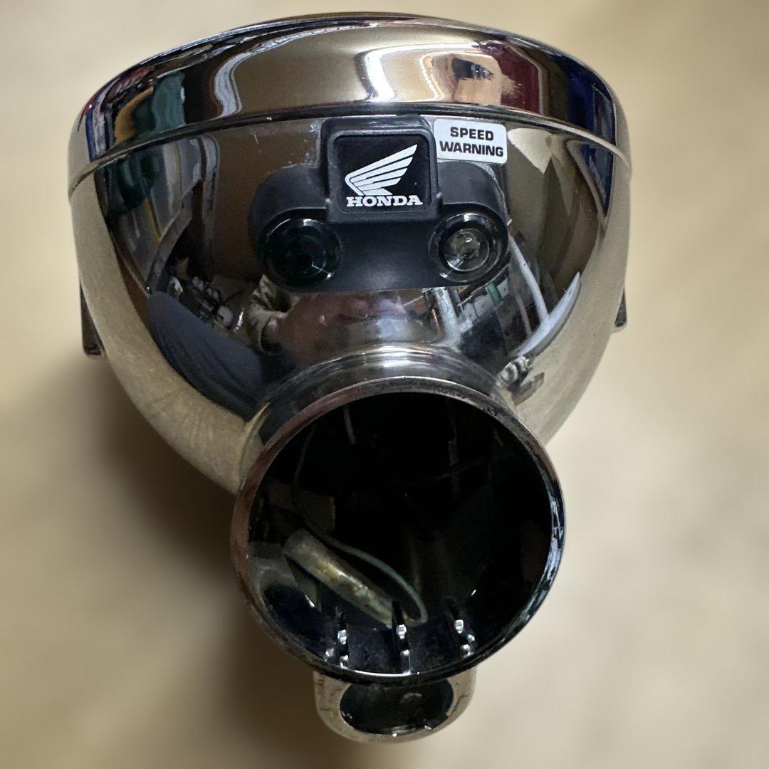 R*u様 マーシャル HONDA イエローライト メッキケース エイプ APE-新型