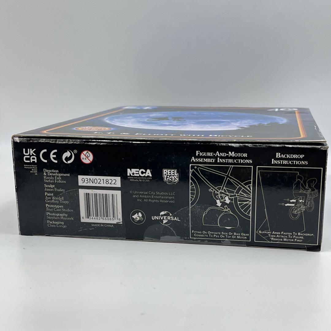 【40周年記念モデル】NECA E.T. エリオット＆E.T.自転車 フィギュア