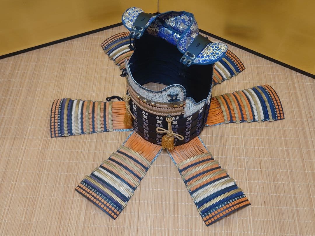 Nao3さま専用★全国送料無料☆黒胴当世素掛大鎧☆等身大大鎧一領☆鎧兜・甲冑★