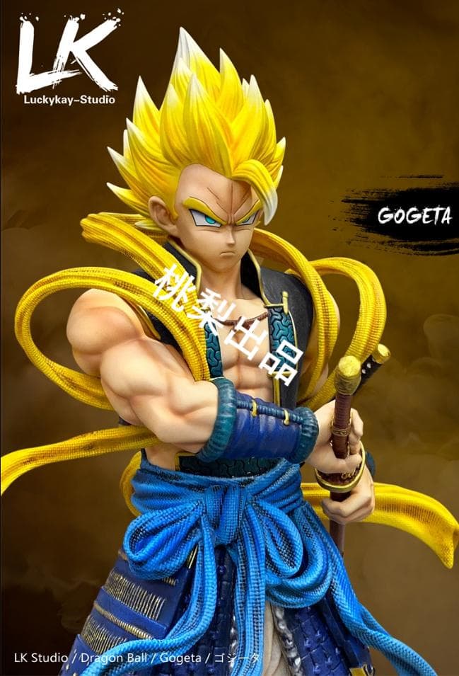 新品未開封『ドラコンボール』LK　ゴジータ　ブルー ガレージキット スタチュー