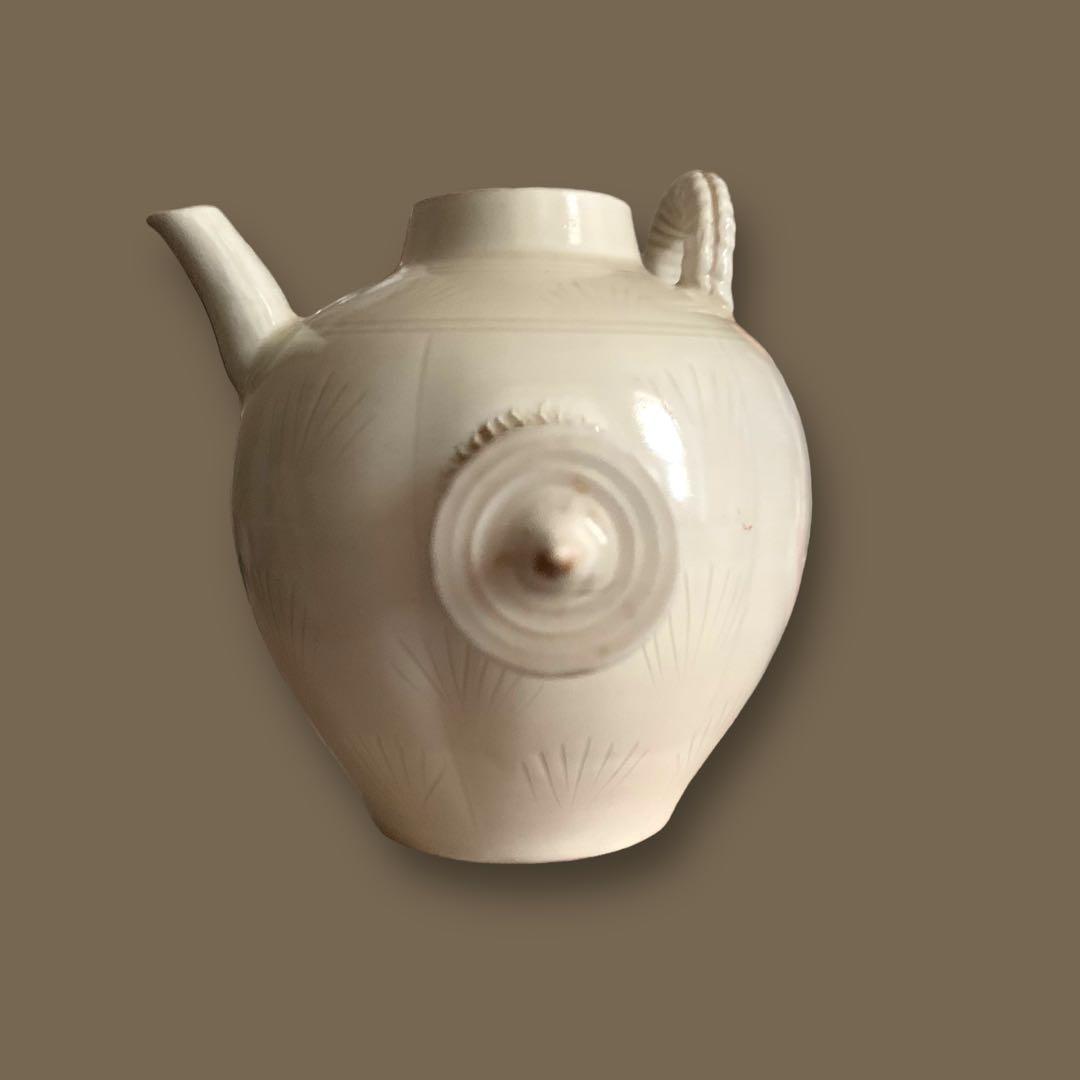 白磁急須宗時代定州骨董品アンティーク茶道具中国美術