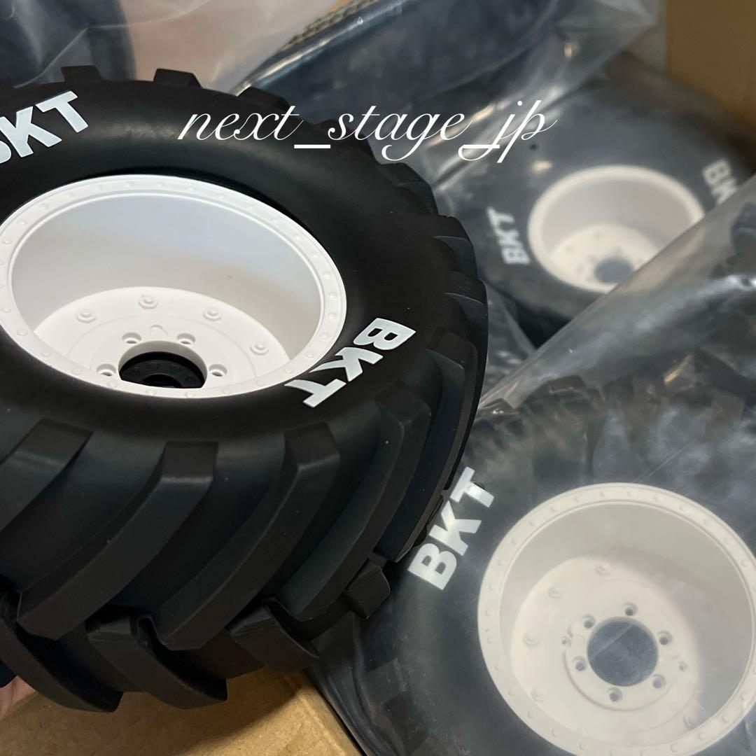 【2本】1/8 USA-1等 モンスタートラック 高品質タイヤ ホイールセット