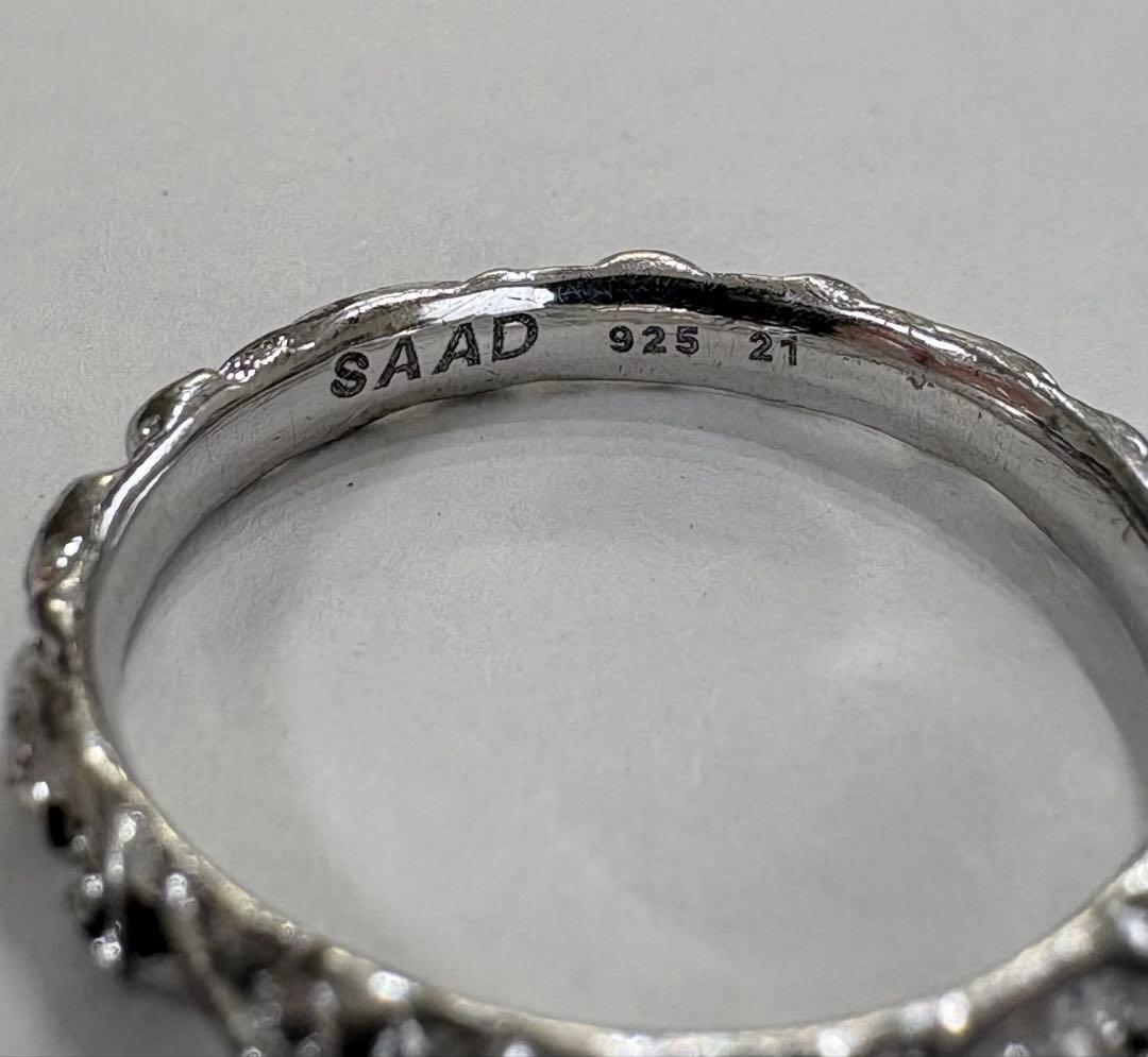 ✨SAAD✨リング アラベスクシルバー925 21号