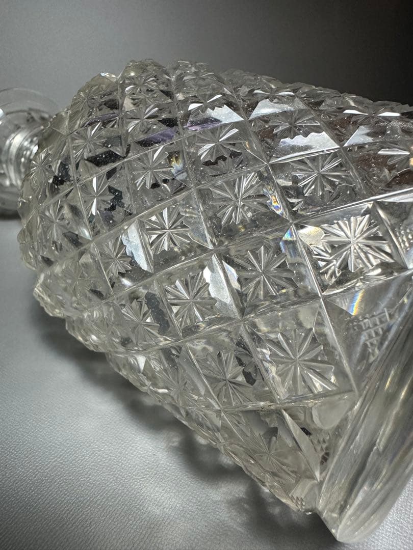 江戸切子 デキャンタ 江戸ガラス 桐箱