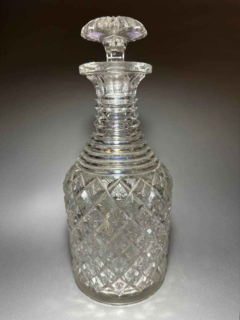 江戸切子 デキャンタ 江戸ガラス 桐箱