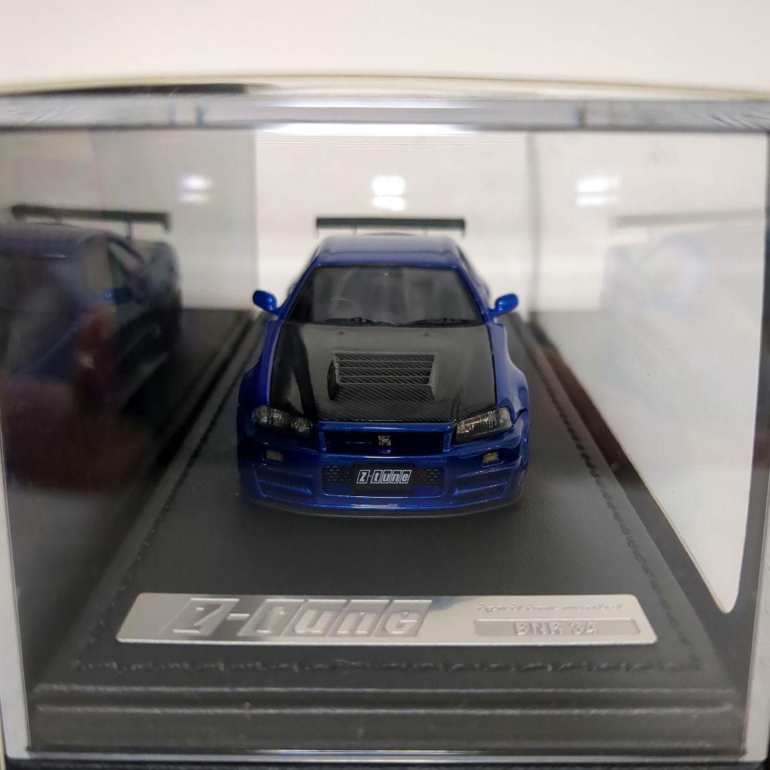 【IG-MODEL】Nismo R34 GT-R Z-tune ベイサイドブルー