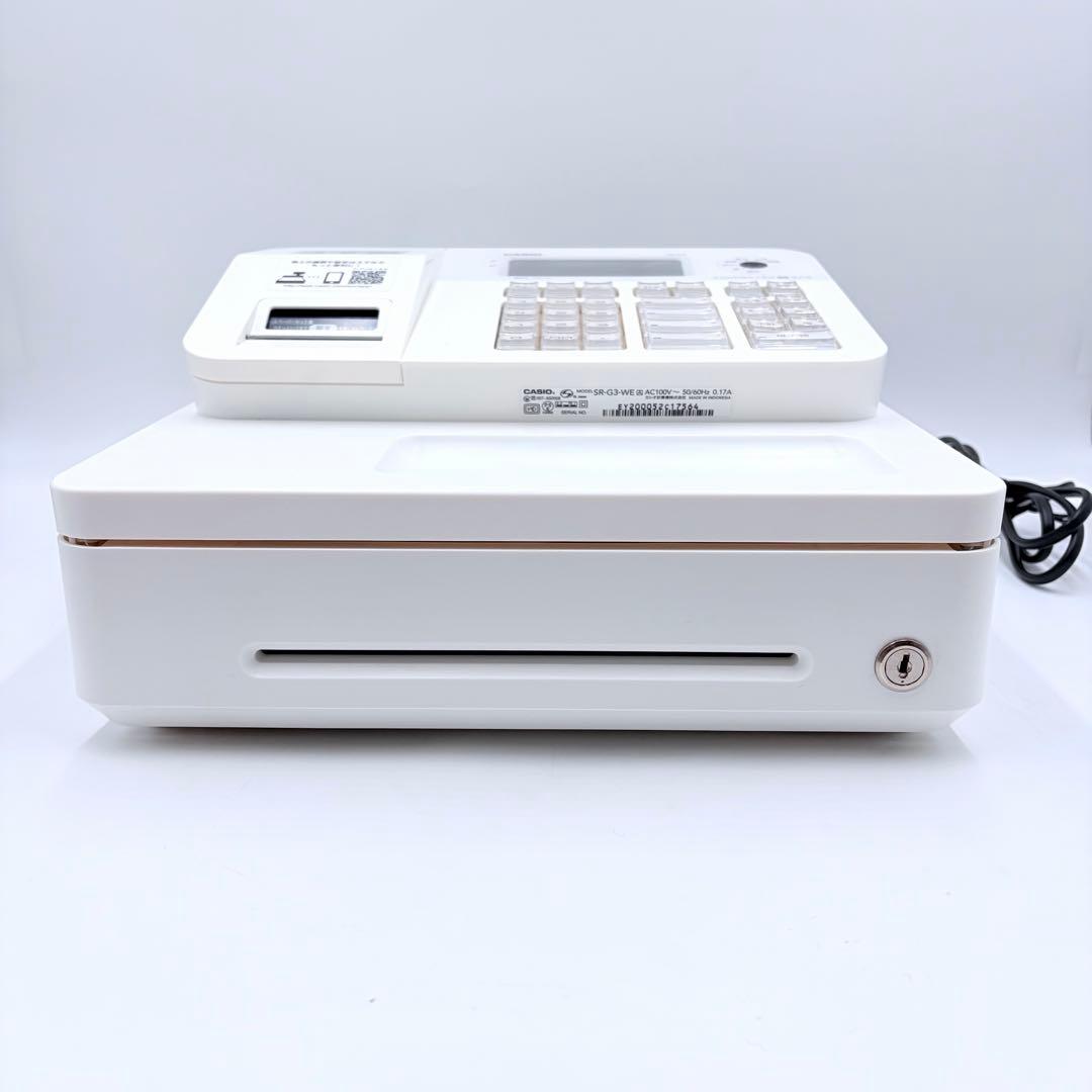 美品】カシオ 電子レジスター SR-G3 Bluetooth スマホ連携 - メルカリ