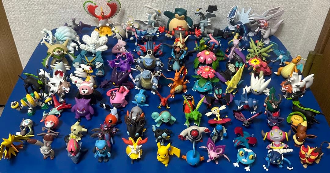 ポケモン キュレム フィギュア TCG レア 4点セット モンコレ ML-24