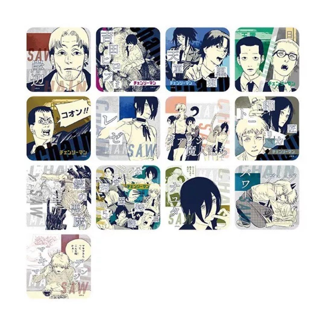 チェンソーマン アートコースター Box