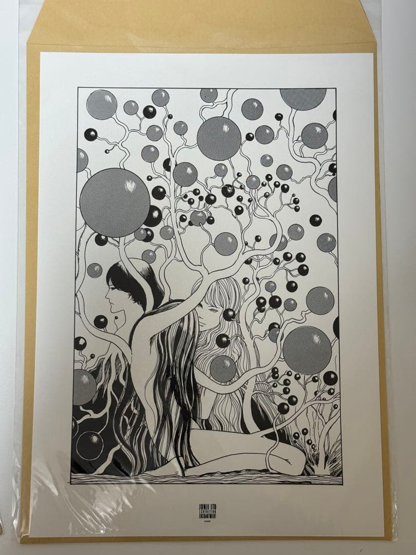 伊藤潤二 ENCHANTMENT 原稿4ページ