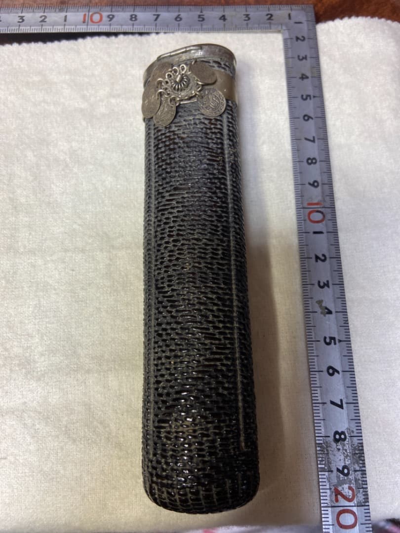 煙管入れ 時代 古い喫煙具 古道具 骨董 キセル入れ キセルケース