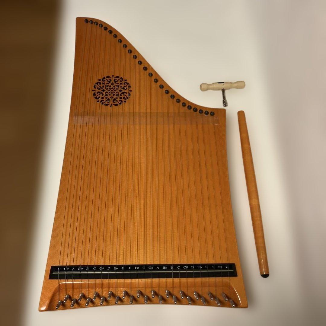 ヘルマンハープ ローレライシリーズ　ゴールド Mタイプ 25弦 2013年製