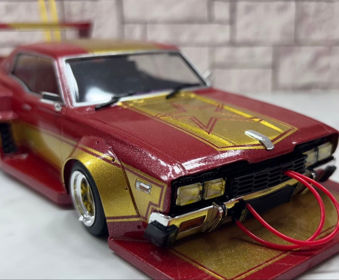 アオシマ　330グロリア　完成品 1/24 街道レーサー