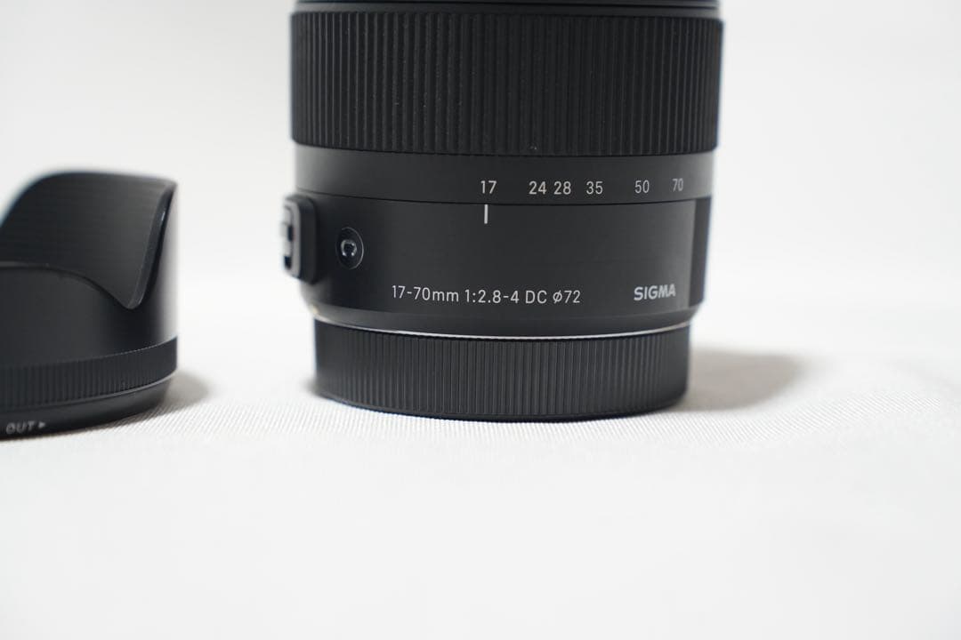 レンズ(ズーム) SIGMA 17-70mm F2.8-4 DC MACRO OS CanonEF