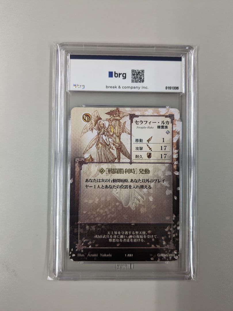 アヴァロンの鍵 セラフィー・ルカ brg