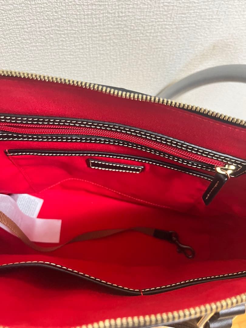 ドゥーニー&バーク　ディズニー コラボ　ハンドバッグ　ミッキー 美品　ショルダー