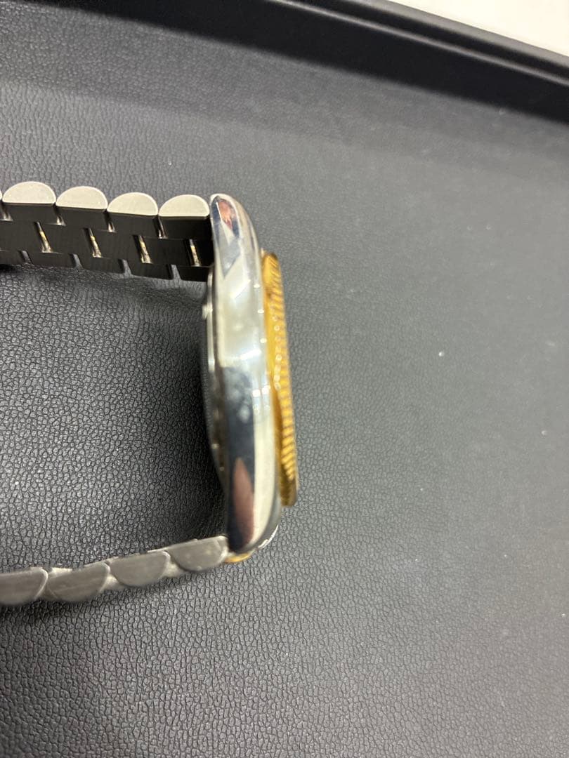 TISSOT ティソ デイデイト 自動巻き メンズ腕時計 コンビ ダイヤ文字盤