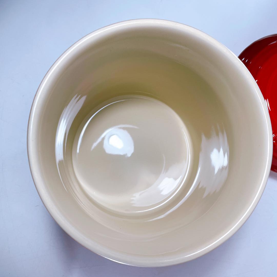 ル・クルーゼ ペットフード コンテナー スクープ ボウル付|3518