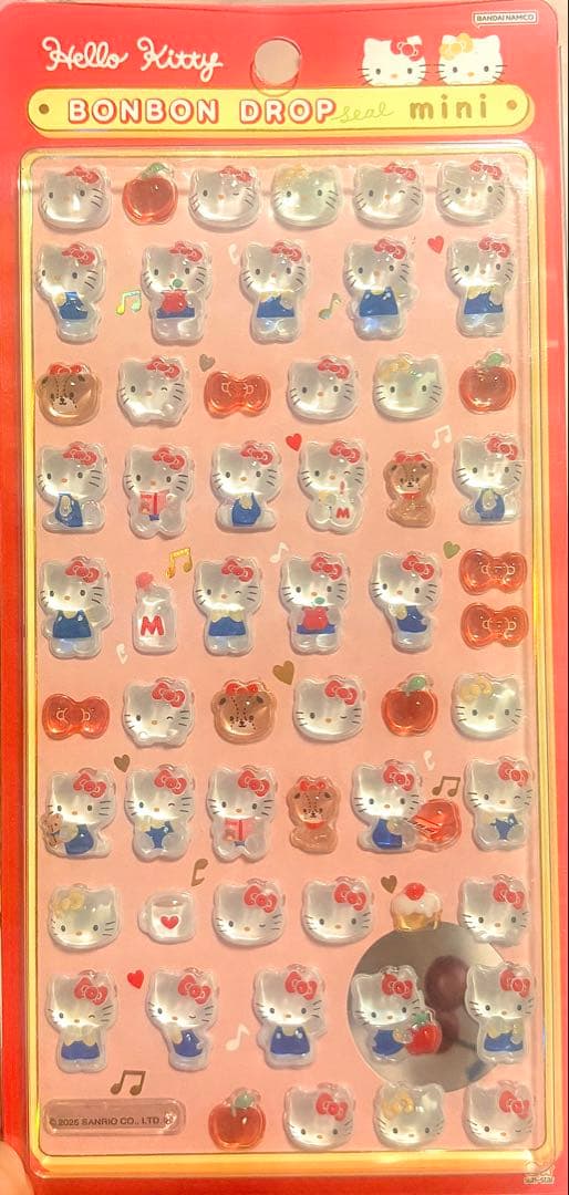 【正規品未開封】ボンボンドロップシール　サンリオ7種セット