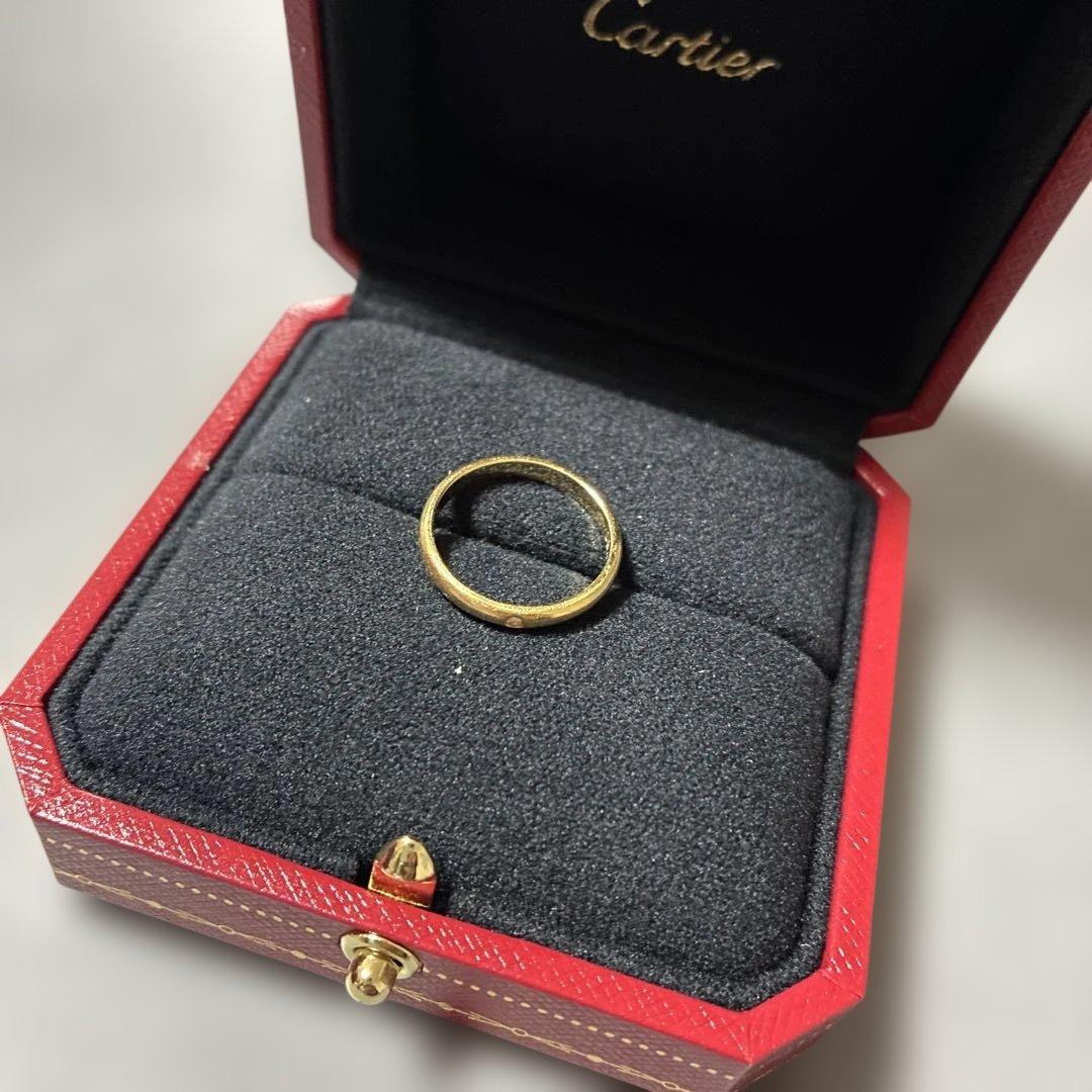 Cartier 1895ウェディングリング イエローゴールド証明書なし