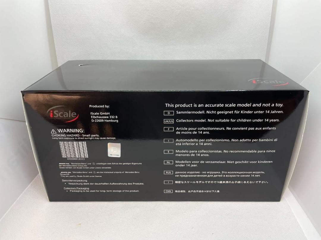 302-014 iScale 1/18 メルセデスベンツ GLC ブラック