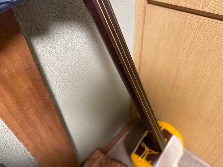 紅木　地唄　三味線　桐箱その他道具付き