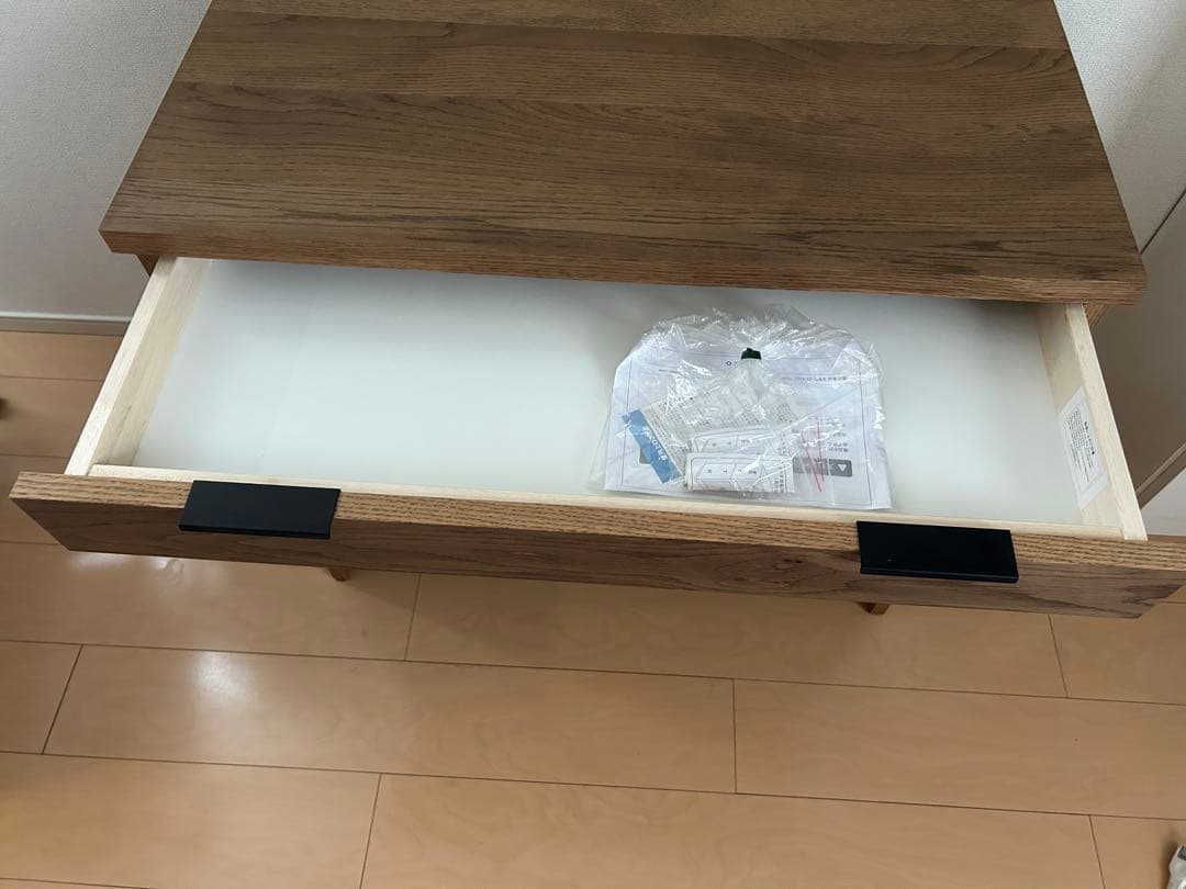 unico アディ デスク 引き出し付き