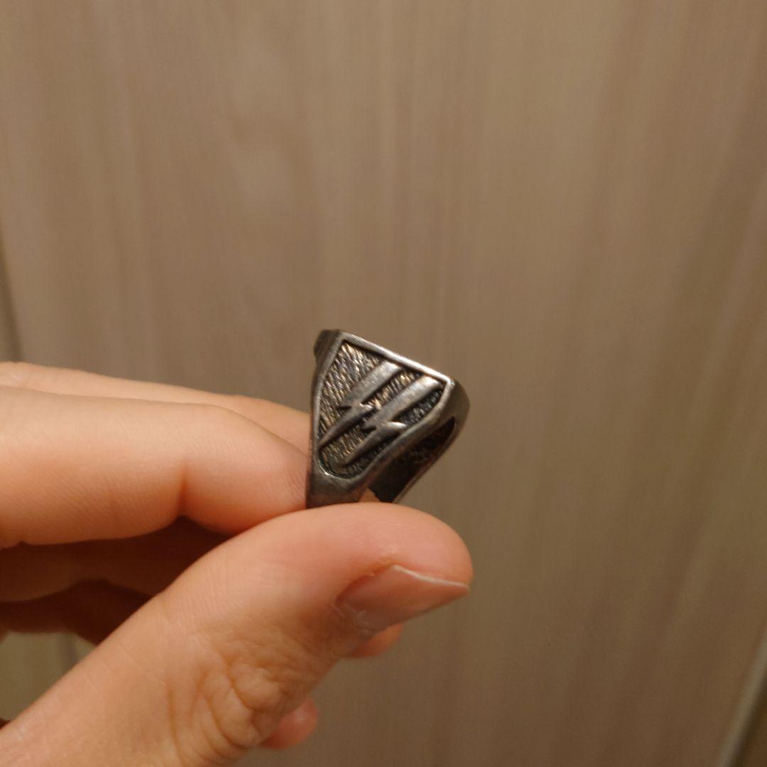 【希少】一点物　ターコイズ　サンダーリング 22号　オールド　OLD