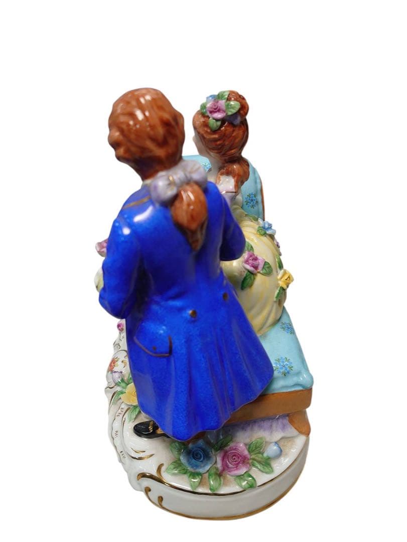 マイセン フィギュリン お花 アンティーク 置物 陶器の通販はau PAY