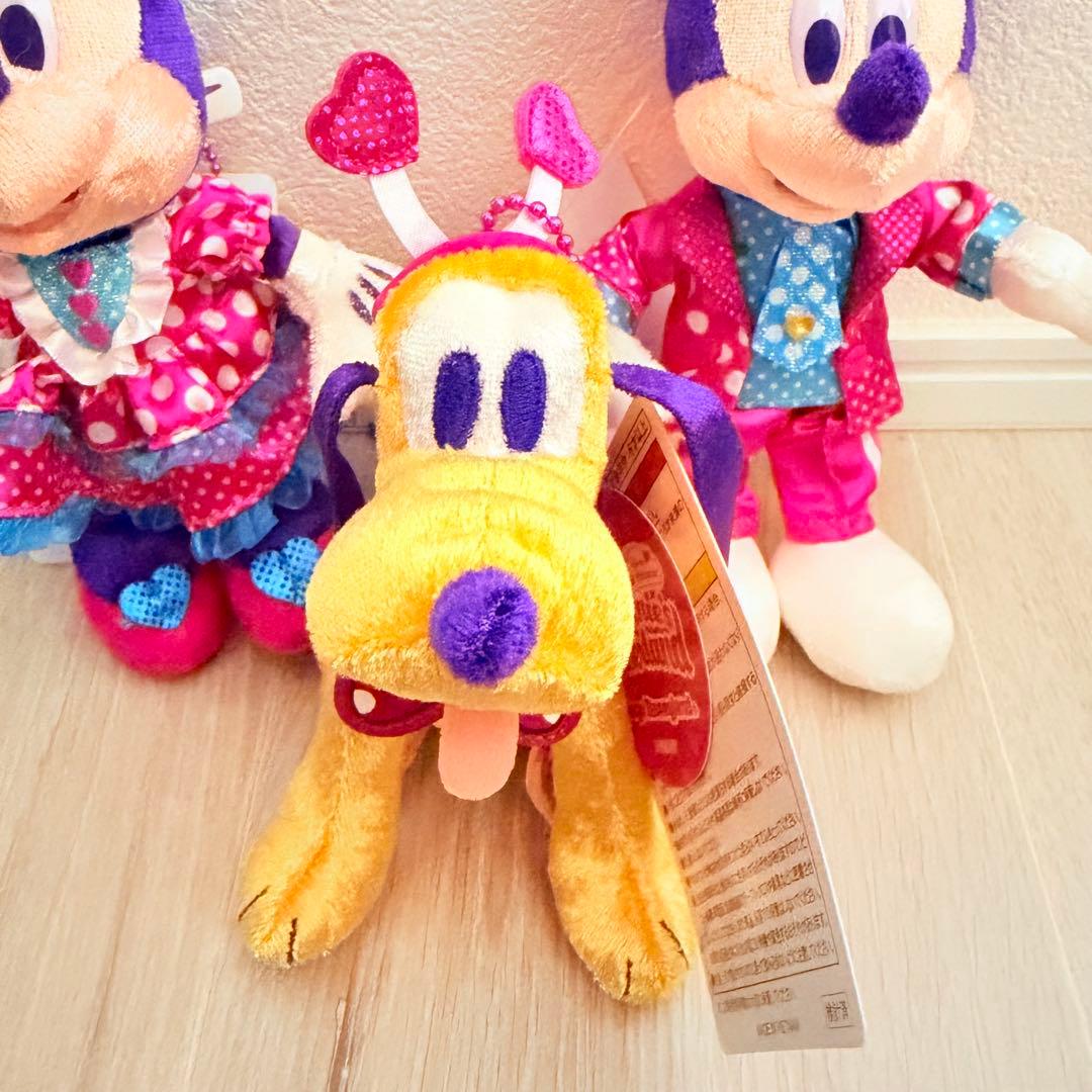 ミニパル　ディズニーリゾート　ミッキー　ミニプルート　ぬいぐるみバッジ