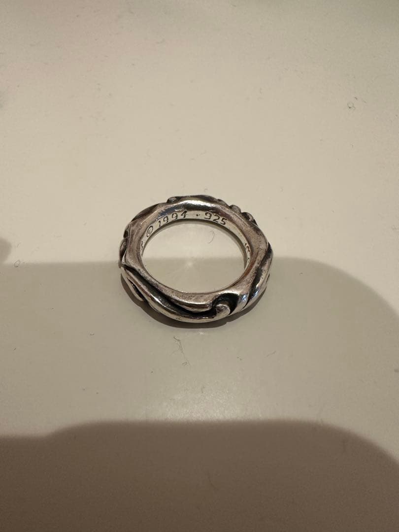 クロムハーツ スクロールバンドリング クロムハーツ 1994 リング 925