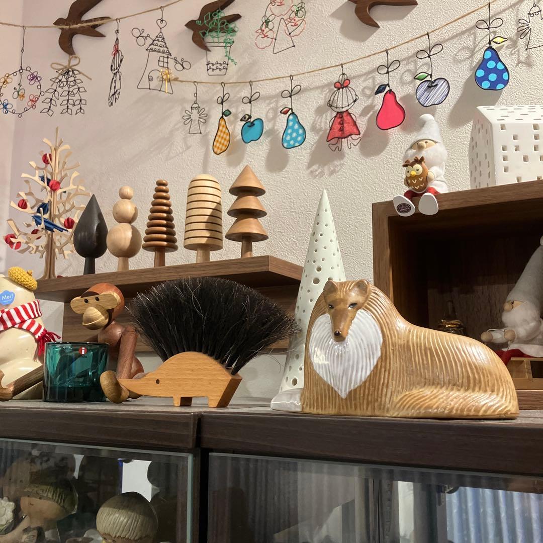 リサラーソン VOV コリー ヴィンテージ 置物 犬 可愛い 北欧 希少