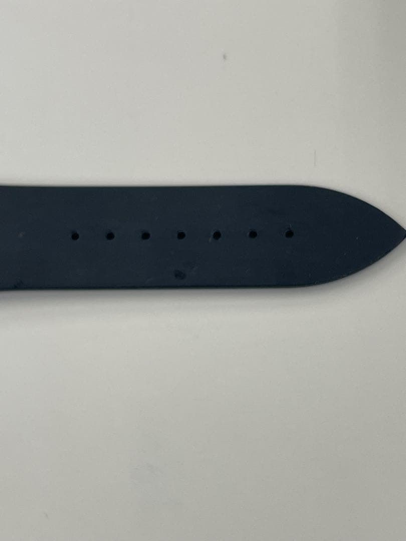 FRANCK MULLER純正ラバーベルト 22mm ブラック　メンズ用