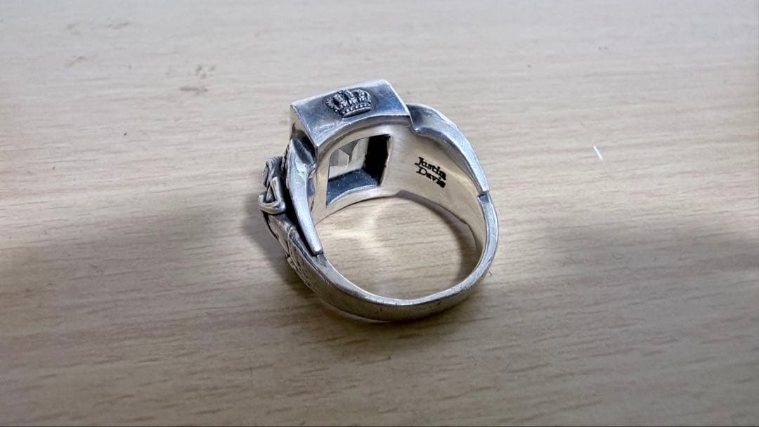 ジャスティンデイビス　アテナ&クォーツ　リング　22号