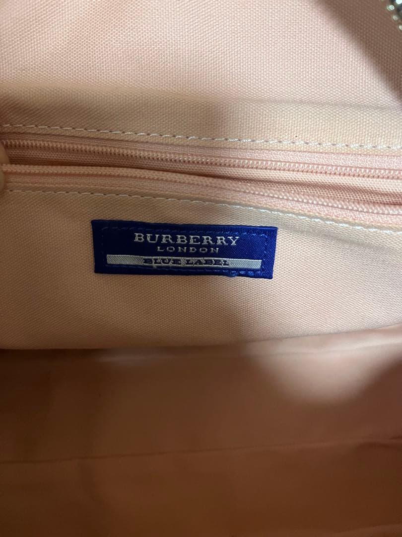 BURBERRY BLUE LABEL ボストンバッグ バーバリー ロンドン